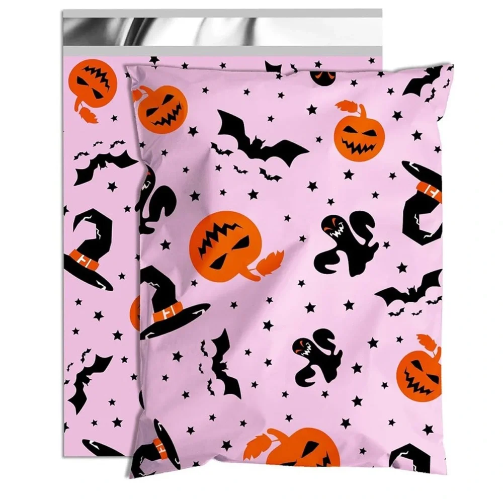 25 Poly Mailers 6x9 Variety Pack Halloween NIP - Picture 2 of 11